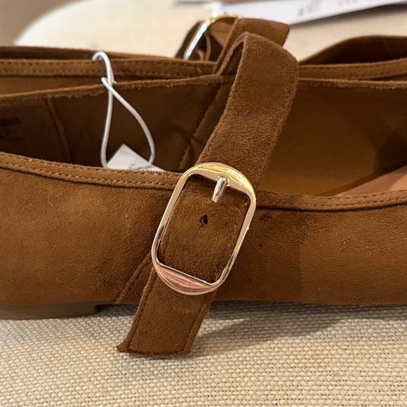 Old Navy Chestnut Mary Jane Ballet Flats/NWT/10 - Picture 12 of 15